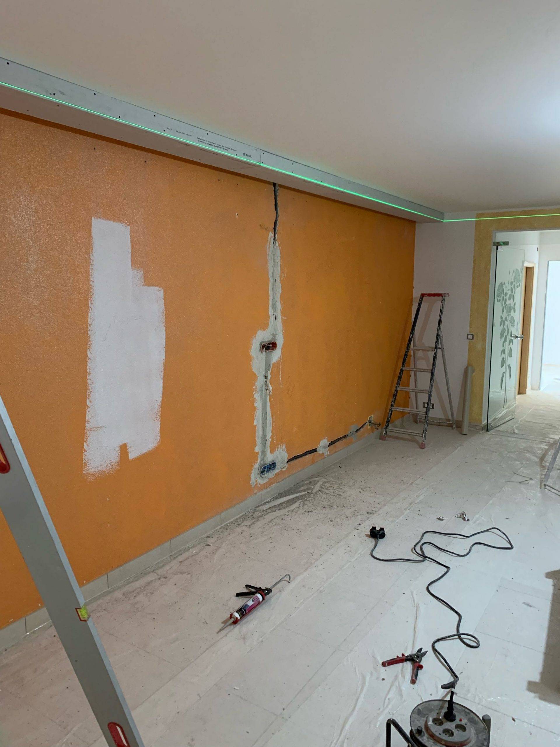 Rénovation mur